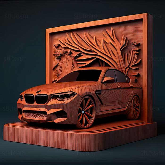 3D модель BMW M5 (STL)